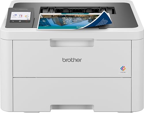 Brother HL-L3280CDW - Single Function Color Laser Printer Print | Touch Screen White color