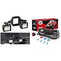 Nilight 60W LED Light Bar Combo with Wiring Harness Kit