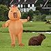 XYJKIDSES Inflatable Capybara Costume Kids Halloween Costume Kid Girls Boys Funny Animal Blow up Costumes Kid for Cosplay Party