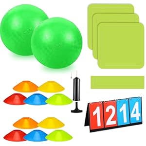Huaerle 19-teiliges Sport-Kickball-Set