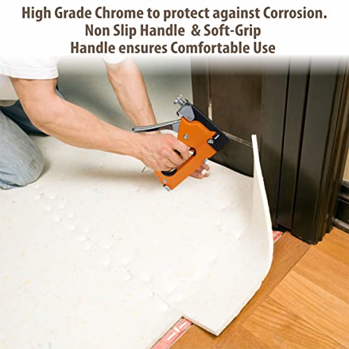 BOLTWORK Staple Gun with Remover. Professional Heavy Duty 3 in 1 with 1500 Staples (D, U & T-Type). Professional & D.I.Y. 1% of Sale Value Will Be Donated to Children’s Hospital 7 BOLTWORK Staple Gun with Remover. Professional Heavy Duty 3 in 1 with 1500 Staples (D, U & T-Type). Professional & D.I.Y. 1% of Sale Value Will Be Donated to Children’s Hospital - Image 7