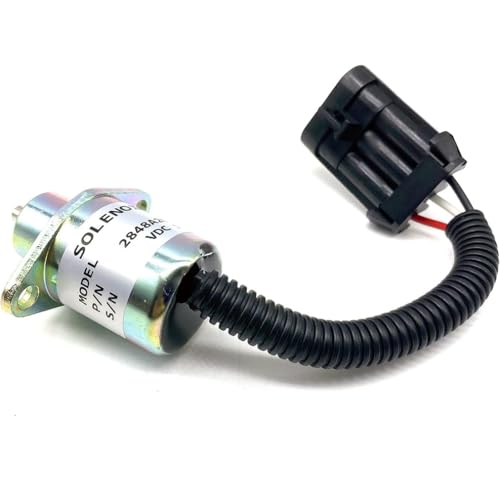 12V Fuel Shut Off Stop Solenoid for Perkins 700 Series 2848A281