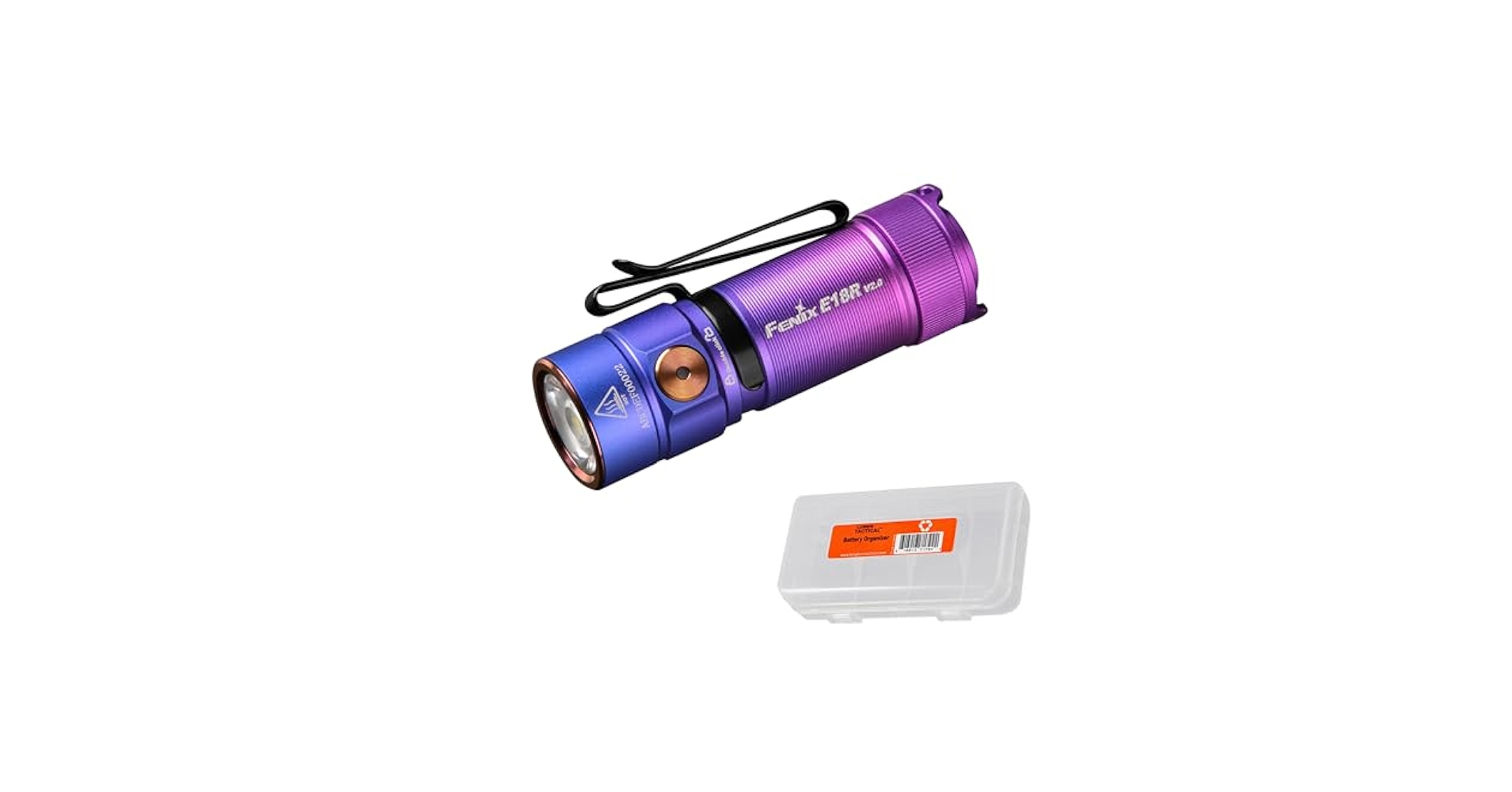Fenix E18R V2.0 EDC Flashlight, 1200 Lumens USB-C