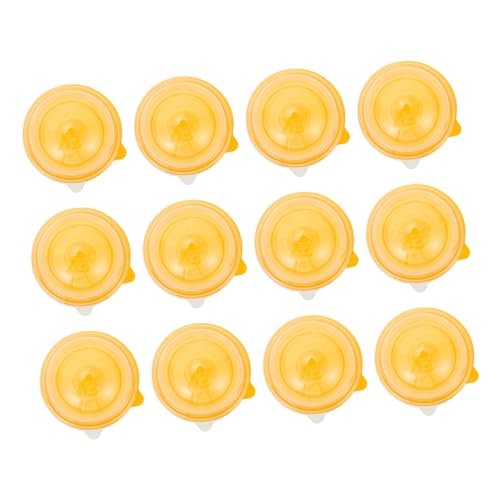 SHOWERORO Mini Cake Holder Box 100pcs Plastic Round Storage for Wedding Parties Baking