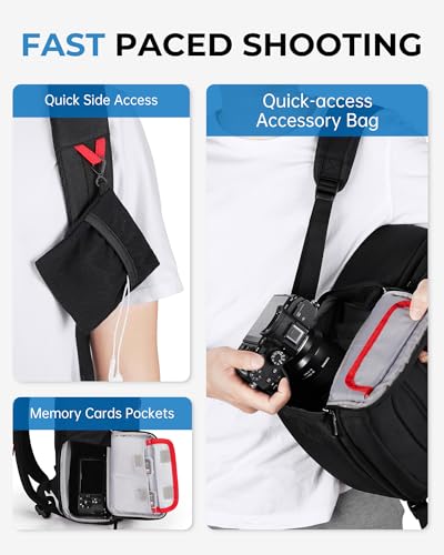 Mochila para Cámara DSLR Impermeable BAGSMART Small miniatura 3