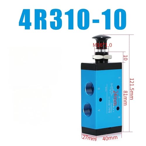 Vérins pneumatiques 4H210-08 et solutions de commande manuelle par valve