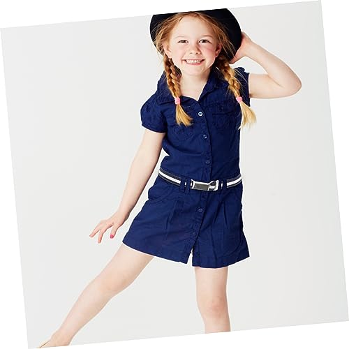 PartyKindom 4 pcs Elastic Waist Belts Stretchy Belts for Boys and Casual Pants with Stylish Patterns3