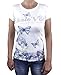 Produktbild WHALE'S BAY t-Shirt Donna Modello Cloudy Bianca Farfalle cambia Colore al Sole L