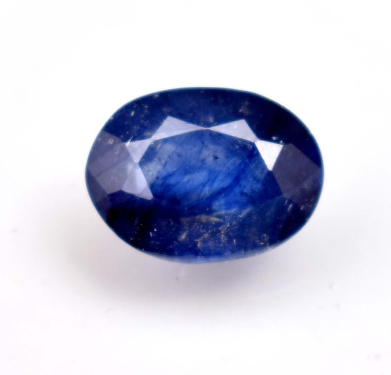 Pierre gemme bleu Ceylan naturelle facettes fabrication bijoux bague pendentif - 2