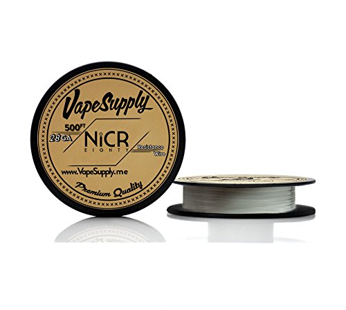 28 Gauge AWG NiChrome Series 80 Resistance Wire - 500 FT Spool