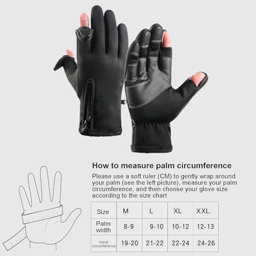 Gants chauffants homme coupe-vent et imperméables pour le cyclisme