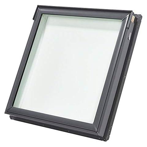 Velux FS C01 2004 Velux FS C01 2004 21-1/2 Inch x 27-3/8 Inch Laminated Fixed Non-Vented Deck Mounted No Leak Skylight from the FS Collection Cover