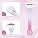 WANYISHUN 2 Pack Replacement Razor Handle Compatible with Venus only (2 Pink)