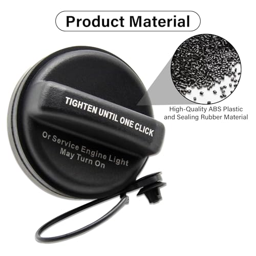 Image of Gas Cap, Fuel Cap Compatible with Buick Chevy - 2013-2017 Encore Verano, 2020-2021 Encore, 2012-2019 Cruze, 2012-2020 Sonic, 2013-2021 Spark Trax, 2016-2019 Cascada, Replace GT364, 95292260