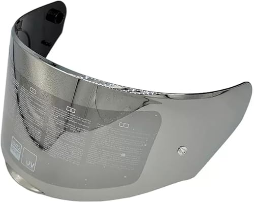 Motorcycle Helmet Visor Face Shield for LS2 Assault/Rapid/Stream FF320/ FF328/FF353/ FF800 Full Face Visor Shield (Silver)