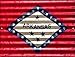 SMART BLONDE Arkansas Flag Novelty Mini Metal Parking Sign PM-2318