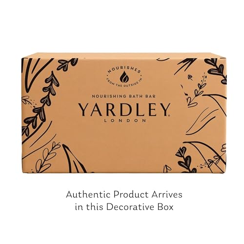 Yardley London Soap Bath Bar Bundle - 10 Bars: English Lavender, Oatmeal and Almond, Aloe and Avocado, Cocoa Butter, Lemon Verbena 4.25 Ounce Bars (Pack of 10 Bars, Two of each)