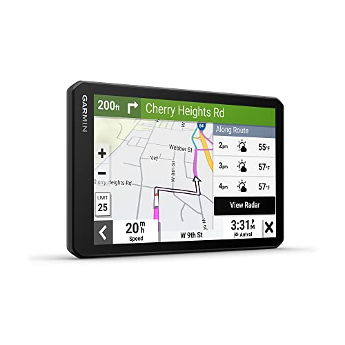 Garmin 010-02739-00 Dēzl™ Otr710, Large, Easy-To-Read 7 Inch Gps Truck Navigator, Custom Truck Routing, High-Resolution Birdseye Satellite Imagery, Directory Of Truck & Trailer Services thumb #1