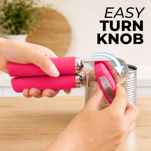 Image of Zulay Kitchen Stainless Steel Swing Open Manual Can Opener Comfortable Grip
