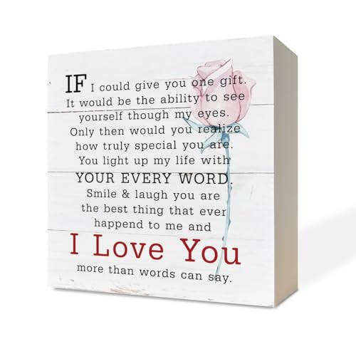 Love-Wood-Signs-Wooden-Box-Sign-Desk-Decor-Sentimental-Poem-for-Her-Rustic-Farmhouse-Decor-for-Anniversary-Valentines-Day-Gift-for-Her-Husband-Wife-I-Love-You-More-Than-The-Words-Can-Say Love Wood Signs Wooden Box Sign Desk Decor Sentimental Poem for Her Rustic Farmhouse Decor for Anniversary Valentines Day Gift for Her Husband Wife I Love You More Than The Words Can Say