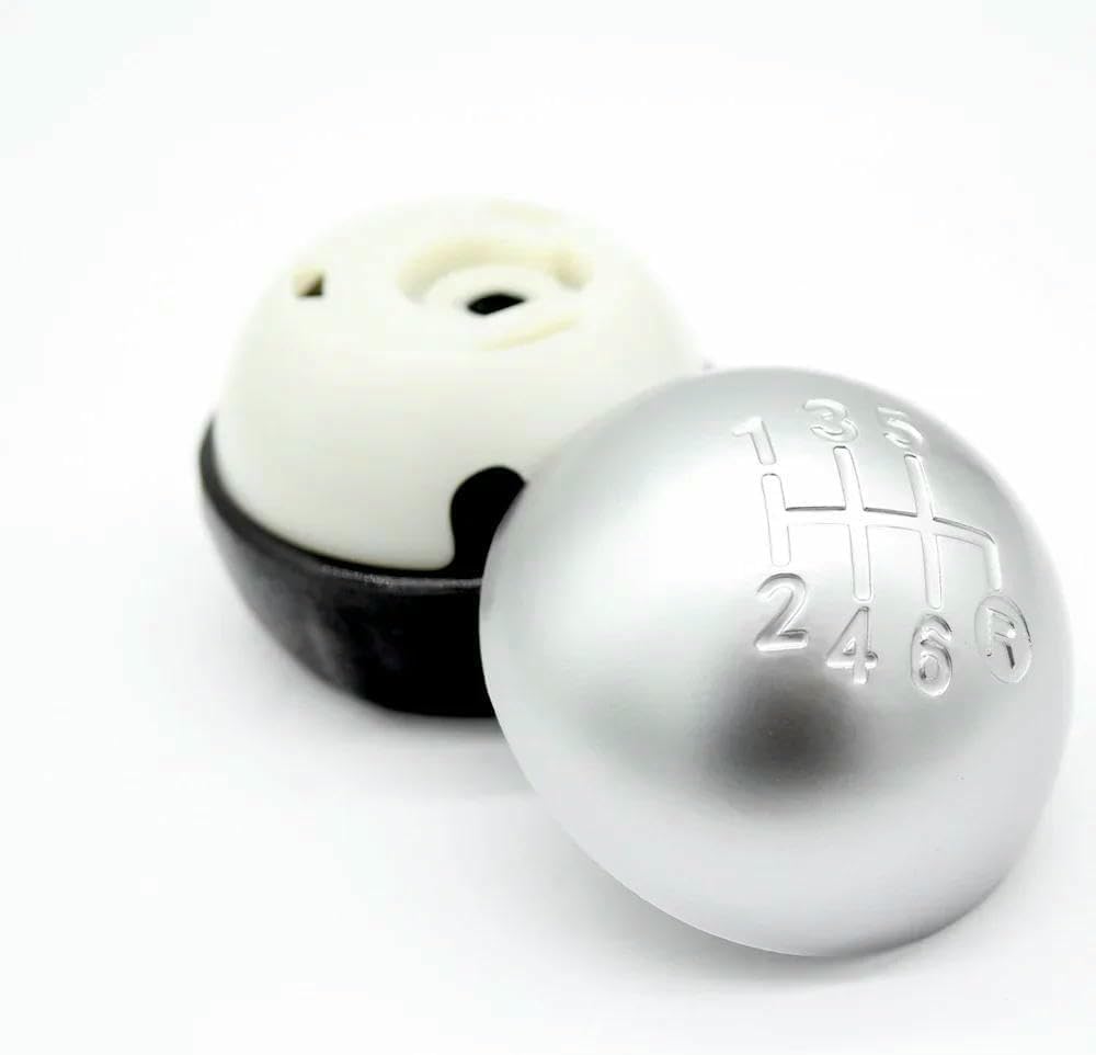 GZNBB Car 5/6 Speed Car Manual Gear Shift Knob Shifter Lever Accessories, for Fiat 500 500c 2012 2013 2014 2015 2016 2017 2018