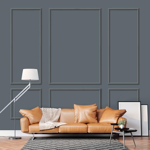 Melkus Wall Molding 3 Set Premade Wainscoting Panels for Interior