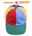 Produktbild Little Sporter Neuheit Propeller Kappe Jungen und Mädchen Comicfigur Verkleidung Kostümparty Hubschrauber Propeller Mütze Ball Kappe