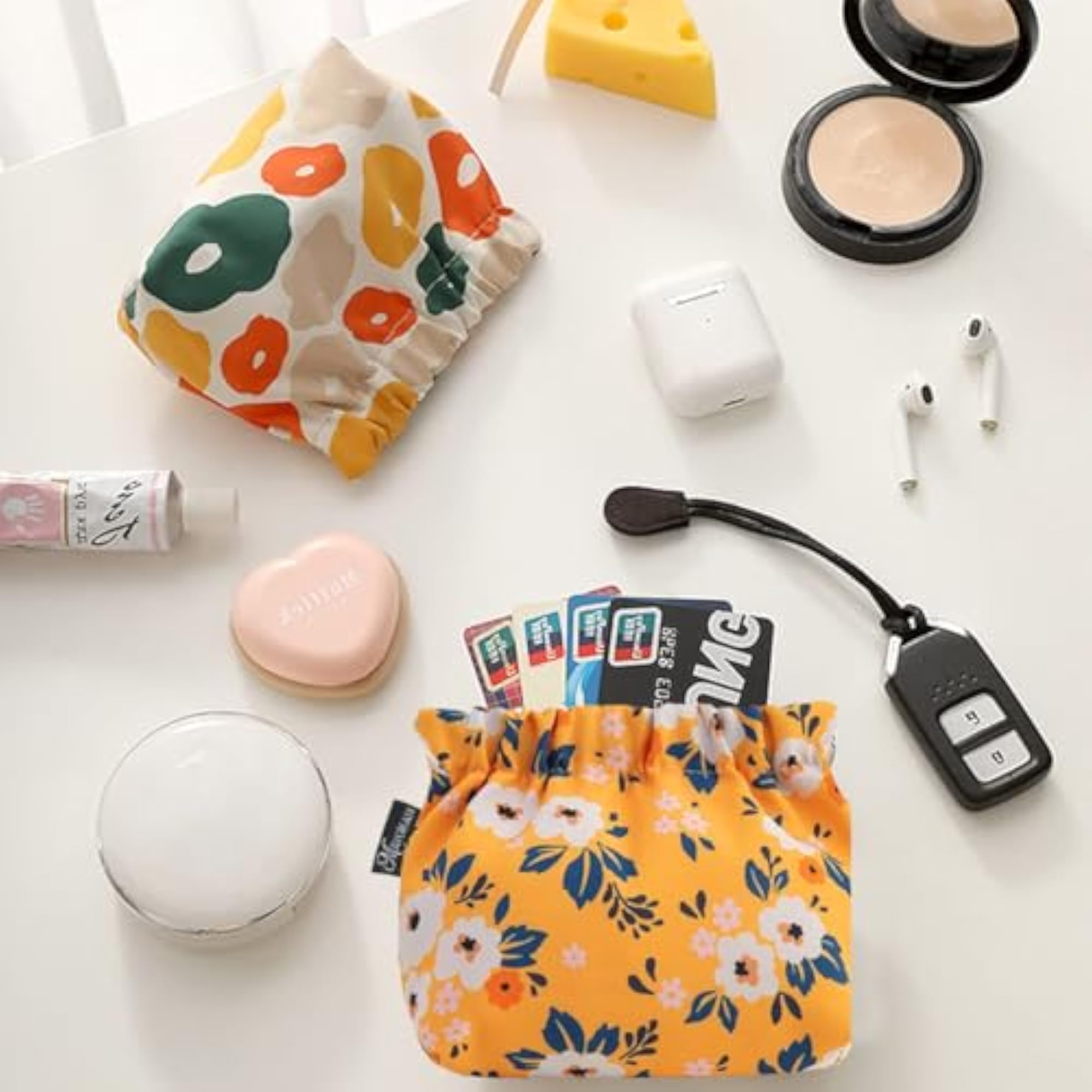 6 Pcs Makeup Small Pouches Coin Purse Set