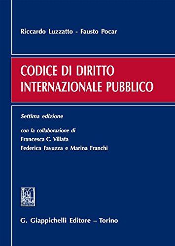 Codice di diritto internazionale pubblico Codice di diritto internazionale pubblico