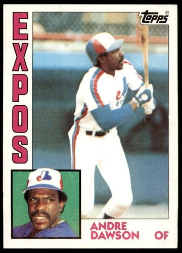 1984 Topps #200 Andre Dawson Montreal Expos (Baseball Card) NM Expos