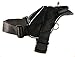 Dean and Tyler DT Dog Harness, Black With Reflective Trim, Large - Fits Girth Size: 32-Inch to 42-Inch