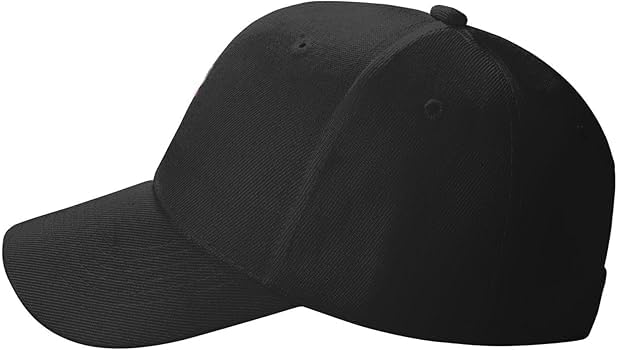 jns Original Classic Low Profile Cotton Baseball Cap, Stylish Hat for Men and Women, Black-picture-23