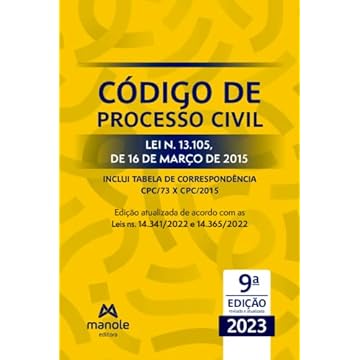 Capa do livro Código de Processo Civil: Lei n. 13.105, de 16 de março de 2015