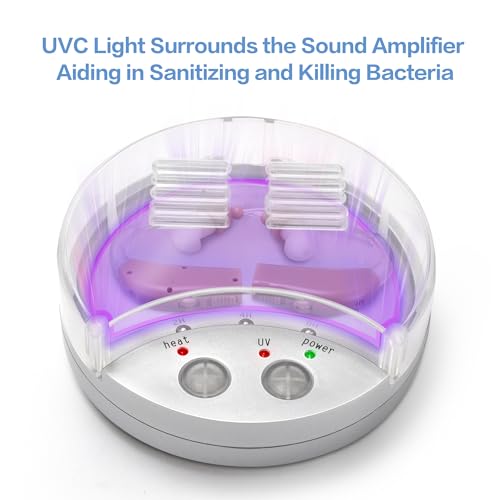 MSA UV Pro Dryer; Hearing Aid Cleaning and Maintenance; Prolongs Life of Hearing Aids, Sound Amplifiers, Earbuds; Sanitizing; Easy to Use; Maintenance Free; Removes Moisture; Great for Travel