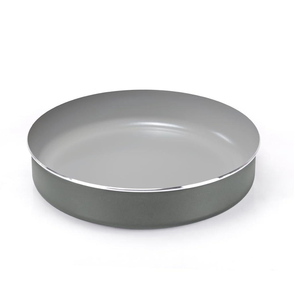 Moneta Melodia Finegres Minispace Tegame 24cm, rivestimento naturale FineGres (NO PFAS), anche per induzione. 100% Made in Italy.
