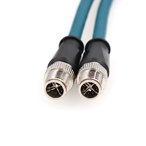 Cable Ethernet industrial Cat 7e blindado 30 cm pack 2 miniatura 4