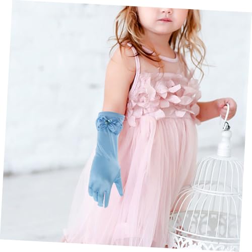 1pair Satin Gloves for Boys and Girls Elegant Butterfly for Halloween Costumes Stage and Weddings Comfortable and Accessory for Boys and Girls4