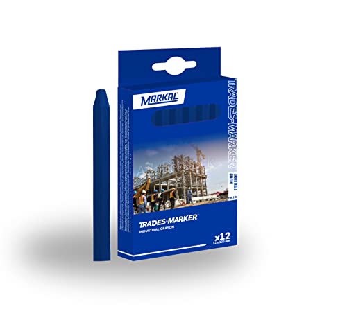 MARKAL 44010400 FM.120 Craies, Bleu (Pack de 12)