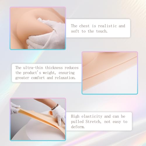 Silicone Breastplate, B-G Cup, Breast Plates Crossdresser, Fake Boobs, Breast Plate, Silicone Breast Forms, Drag Queen3