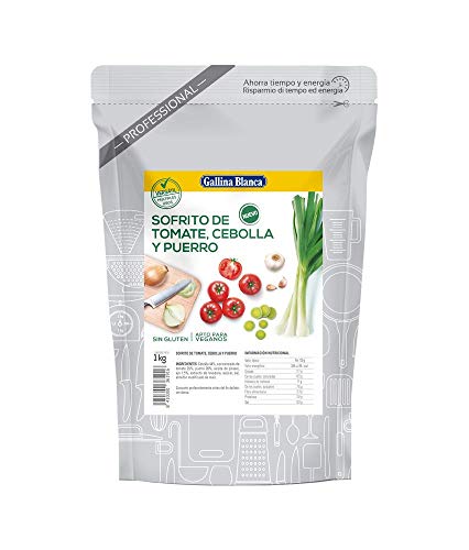 SOFRITO SUAVE DE VERDURAS GALLINA BLANCA BOLSA 1 KG (1 BOLSA)