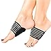 JERN Arch Support Compression Plantar Fasciitis Extra Thick Cushioned Arch Support Sleeves for Men and Women Flat Feet Pain Relief, Achy Foot Support Insoles, Fallen Arches, Heel Spur (1 Pair)