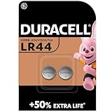 Pack 2 LR44 Alkaline Batteries