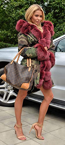 Roiii Women Thicken Warm Winter Coat Hood Down Parka Faux Fur Outdoor Overcoat Long Jacket Outwear #TOP6