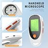 Digital Microscope Handheld, Portable Digital Magnifying Glass 500x with 2.0inch Color Screen, Children Science Educational