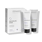 ZENAGEN Revolve Women's Travel Kit | Shampoo + Conditioner for Fine & Visibly Thin Hair, Promotes Thicker Fuller Hair, Plant-Based Formula, Color-Safe, Vegan