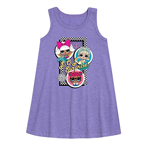 HYBRID APPAREL - LOL Surprise! Dolls - Retro Style Dolls - Toddler & Youth Girls A-line Dress