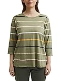 Fit: Normal ESPRIT Damen 011EE1K360 T-Shirt, 345/LIGHT Khaki, 44