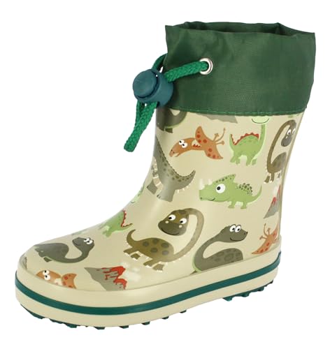 Beck Schnappi 4035, Botas de Lluvia Bebé Niños, Beige, 19 EU