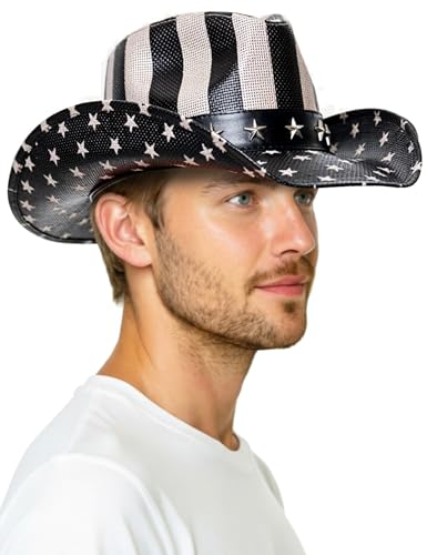 Image of thuizen Western Outback Cattleman Straw Cowboy Hat for Men and Women