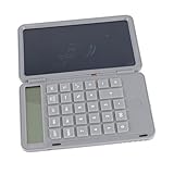 Le design discret de la calculatrice comprend une tablette d'écriture manuscrite qui fait office de coque, la protégeant des dommages externes. De plus, le bouton gomme facile à utiliser vous permet d'effacer rapidement toutes les notes, garantissant ainsi votre respect lorsque vous traitez des informations sensibles. Il s'agit de maintenir la confidentialité dans les environnements académiques et professionnels.